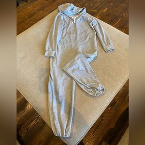 Cozy Gray Womans jumpsuit